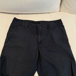 John Varvatos Black Chino shorts